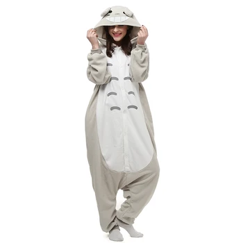 Polar Kigurumi Komşum Totoro Çizgi Film Kıyafetler Pijama Cadılar Bayramı Maskeli Şahıs Benim Giyim Kostüm Cosplay