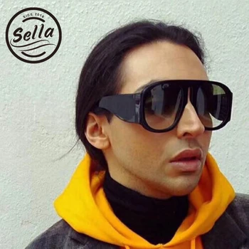 83 2018 Moda Erkek Kadın Yuvarlak güneş Gözlüğü Marka Tasarımcı Benzersiz Popüler Degrade Lens Boy UV400 Gözlük Çerçeve Gözlük