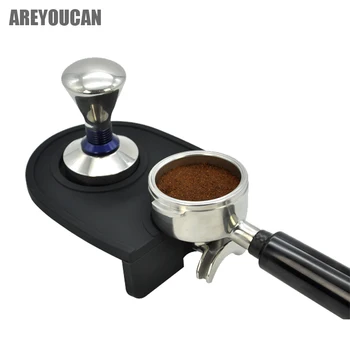 (Kahve stamper) Areyoucan Yüksek Kaliteli Espresso Kahve sabotaj mat Silikon kauçuk köşe mat Kaymaz Pad Aracı
