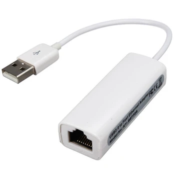 Apple Mac MacBook Air Dizüstü BİLGİSAYAR İçin USB 2.0 RJ-45 LAN Ethernet Ağ Bağdaştırıcısı