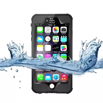 İPhone 6 6plus Su Geçirmez Telefon Koruyucu Kapak Bu Capinha için 4.7 inç Giriş seviyesi CİHAZLARIN IP 65 su Geçirmez Silikon Yumuşak Kılıf