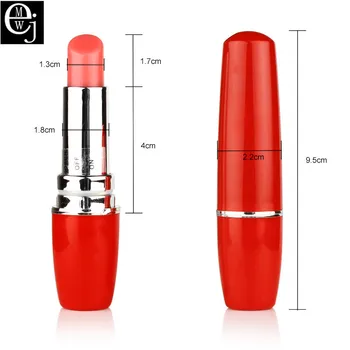 Kadın Klitoris İçin EJMW Mini Elektrikli Bullet Vibratör Seks Oyuncakları Titreşimli Rujlar ELDJ58 Kadınlar için Erotik Oyuncaklar Seks Uyarıcı