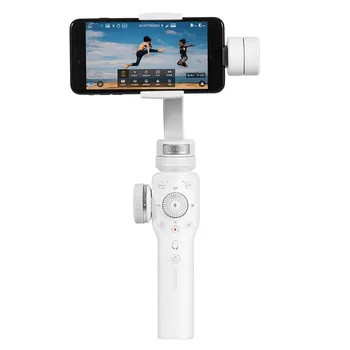 Ön satış 3 4 akıllı telefon El düz ZHİYUN-Akıllı telefonu iPhone Kamera Gimbal için Gimbal zhi yun Taşınabilir Sabitleyici Eksen