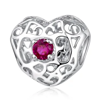 Romantik 925 Gümüş Orijinal kristal Charm Pandora Bilezik Yeni Moda DİY el Yapımı boncuk Takı Kolye Uygun