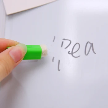 6Pcs/yepyeni Manyetik Kuru Silinebilir beyaz Tahta Kalemi Beyaz Tahta kalemi Mıknatıslı Silgi Ofis Okul Malzemeleri İnşa Ayarlayın
