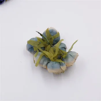 6 Adet Yapay Çiçek Mini Çay Tomurcuk Düğün Ev Dekorasyon Takı Aksesuar ve Unutulmaz İçin DİY Elişi Defteri, Supplie Gül