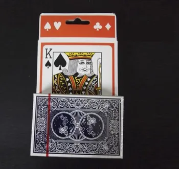 Normal oyun kartı aile parti eğlence büyük güverte sihirli poker perakende ücretsiz kargo 2 kat