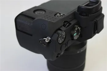 Sony A7 II A7İİ A7R Mark 2 A7R2 ILCE Kamera için yumuşak Silikon kılıf Kauçuk Koruyucu Gövde Kapak Kılıf Deri-7M2 Kamera Çantası