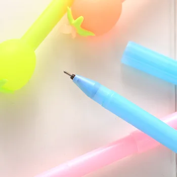 2 Adet Yaratıcı Sevimli Şeker renk Nötr kalem & Jel kalem kırtasiye Okul ve Ofis araçları Yazma Çocuklara hediyeler Malzemeleri