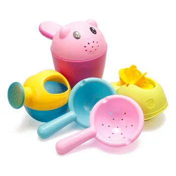 Bebek banyo oyuncakları Sevimli Karikatür çocuklar çocuklara hediyeler oyuncaklar için model yumuşak Banyo su püskürtme oyun Oyuncak bebekleri