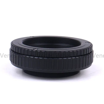 25 M42 Lens Ayarlanabilir Odaklama Karbon Makro Tüp Adaptörü-55 mm/12 mm/15-26.5 m + Lens Adaptörü M42 /C Mount Lens için kamera NEX