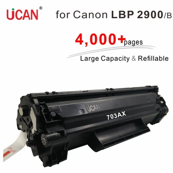 Canon LBP2900 ARS ARS 2900-2900 LBP2900B kartuş 303 703 UCAN Hiçbir atık Büyük kapasiteli Doldurulabilir Toner Kartuşları toz