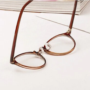 Erkek Kadın İnek şeffaf Lens Gözlük Unisex Retro Gözlük Gözlük Gözlük s72