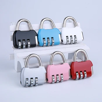 Fermuarlı Çanta Sırt çantası Çanta Çekmece Dolap için 3 Haneli çanta şifreli kilit Kodu kilit Bagaj kilitleri