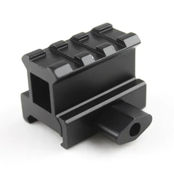 Artış İle Mini kırmızı nokta Yükseltici Montaj Versiyonu Micro 20 mm Picatinny rail için Ücretsiz kargo Montaj -