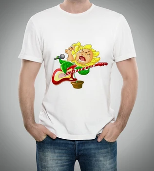 Yeni Bitkiler vs Zombi Gömlek T-Shirt Marka giyim 55-3#Teen Karikatür Adamlar Zombi Çocuklar T Tasarımları