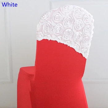 Lüks düğün sandalye kanat lycra nakış saten sandalye sığdırmak için rozet sandalye Ucuz Fiyat kapağı kaplaması kanatlı çeşitli renk kanat