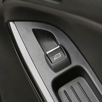 Ford 3 4 hoş bir özellik MK4 Fiesta Ecosport Odak için renkli seramik Hayat Benim Set/Araba Pencere Kaldırıcı Düğmeleri Dekorasyon Sticker Aksesuar Döşeme