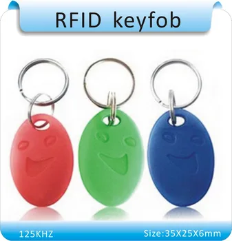TK4100 Token ücretsiz kargo 100pcs 5# 125Khz EM RFID Yakınlık KİMLİK Kartı Erişim Kontrolü Zaman Katılım için Anahtarlık Keyfobs Etiketler