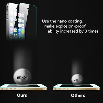 Lenovo 5000 Cep Telefonu 9 H İçin Lenovo A5000 Ekran Koruyucu Film İçin temperlenmiş Cam Kapak Koruyucu Film Kapağı Sertleştirilmiş