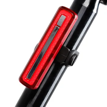BATI BİSİKLETİ Bisiklet USB Şarj edilebilir Güçlü 360 Derece Döndürme Bisiklet Uyarı Işıkları su Geçirmez Stop lambası Bisiklet Güvenlik Arka Işık LED