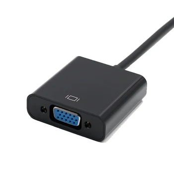 VGA Bağdaştırıcı Erkek HDMI Analog Video Ses için PC Dizüstü Tablet İçin Dönüştürücü Adaptör 1080P Dijital Famale İçin