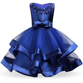 Yılbaşı için kız Prenses Çiçek Topu Cüppe Düğün Elbise Parti Prenses Elbise Çocuk Elbiseleri Kız Elbiseleri Yeni Yıl custumes