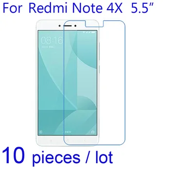 Xiomi Xiaomi Redmi 4X/Redimi için 10 adet cep telefonu Ekran Koruyucu Şeffaf Mat Nano Patlamaya dayanıklı Koruyucu Film 4X Not