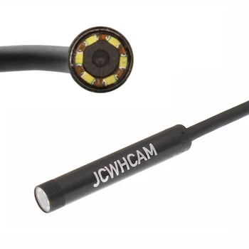 6 LED İle Dizüstü kapıların dışına/UVC İçin JCWHCAM USB Mobil Endoskop Android 7 MM Lens 5M Yılan Kamera su Geçirmez Muayene boreskop GiB