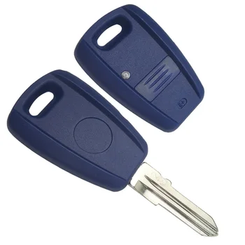 Fiat için fiat uzak kılıfı yedek anahtar kabuk fob için OkeyTech 1 parça oto araba anahtarı çift kişilik çift kişilik punto seicento bravo stilo