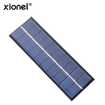 Xionel Ucuz Mini Güneş Paneli 1.3 W 5 V 260mA 163*60*Güneş Uygulama için 3MM Küçük Güneş Paneli Özelleştirme Ürün