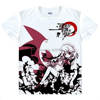 Touhou Proje Yagokoro Eirin T Shirt Cosplay Erkek Japon Ünlü Anime T Kostümleri-Benzersiz bir Hediye Camisetas Masculina gömlek
