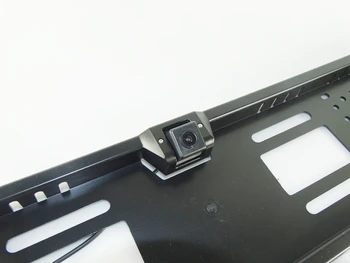 Siyah plastik kabuk Tel AB Araba Plaka Çerçevesi kamera Oto Yedek araba park kamera sunanlardır gece görüş getirmek