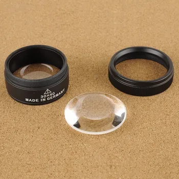 Takı Lupe 40mm FGHGF Premium 10x Paralar İçin Büyüteç Büyüteç Lens Döngü Mikroskop Ölçüm Pulları