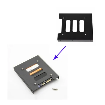 Yeni Evrensel Metal SATA 3.5 İnç sabit disk sürücü SSD Durumda Caddy Adaptör Tutucu İçin Masaüstü BİLGİSAYAR İçin Vida İle SSD HDD 2.5 İnch IDE Toptan