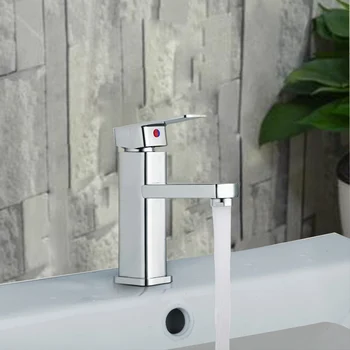 KEMAİDİ RU Yeni Şelale Modern Banyo Lavabo Lavabo Musluk Bakır Kap Lavabo Su Mikser Çinko Alaşım Krom Musluk Musluk Mikser Dokunun