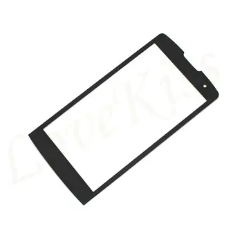 LG Leon İçin dokunmatik Ön Panel H340 H320 C40 H450 H324 Dokunmatik Ekran Sensör LCD Ekran Cam dijital dönüştürücü TP Kapak Replasmanı