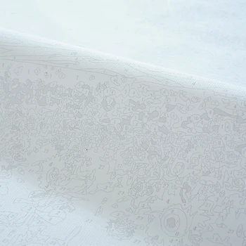 Numaraları Elle Çerçevesiz Duvar Dekoru Resimler Resim Tuval Resimleri Animasyon Snow Queen Modern Soyut Yağ Paing Boyanmış