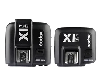 GODOX X1C 2.4 G Kablosuz LCD 1/8000s TTL HSS Flaş Flaş Tetik Verici Alıcı Canon DSLR için Ayarlayın
