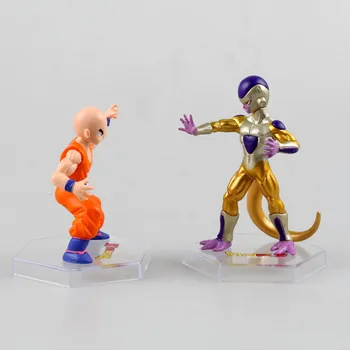 Huong Anime Dragon Ball Z 6PCS/Piccolo Frieza son Goku Kulilin PVC Aksiyon Figürleri Modelleri Brinquedos Oyuncaklar Koleksiyon AYARLAYIN