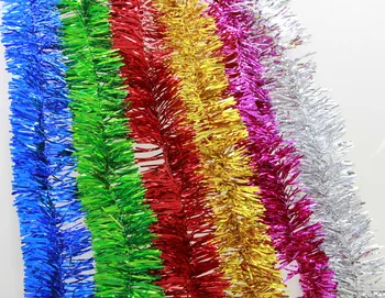 Parti Düğün Evlilik Oda Süslemeleri Noel Ağacı Süsleri Cadılar Bayramı Bar için sıcak satış 2 Renkli Çelenk Şeritler