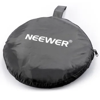Photopgraphy için Neewer 5 1 Taşınabilir Round 32 İnç/80 cm Çok Kamera Aydınlatma Reflektör/Difüzör Seti Tutuş+Taşıma çantası