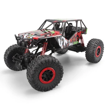 Off-Yarış Off-road 4WD rc araba 1/10 monster truck tırmanma Araba-road Büyük Tekerlekler Kaya Tarayıcılarının Kaza geçirmez rc oyuncak araba en iyi hediye