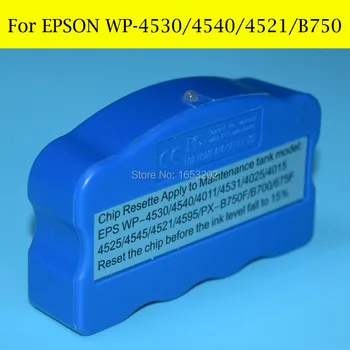 EPSON SX İçin 1 Adet T6710 T6711 Bakım Tankı Çip Resetter-3620 3640 7110 7610 7620D Yazıcı Atık mürekkep tankı [Tek Link]