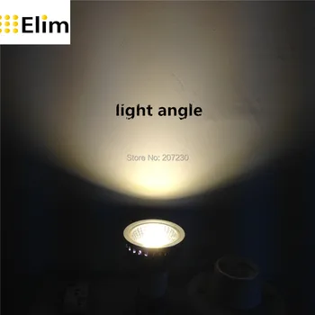Spot Lamba Ampul GU10 Cob Dim LED, Halojen lamba, enerji tasarrufu lamba yerine 3000K Sıcak Beyaz ENGELLEME MOBİL 7W 10W ampul 2700K Led