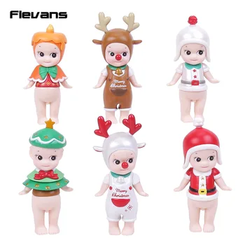 Sonny Angel Mini PVC Şekil Noel Serisi 6pcs/PVC Aksiyon Figürleri Kutulu Model Oyuncaklar Bebekler, Çocuklar Hediyeler Koleksiyon ayarlayın