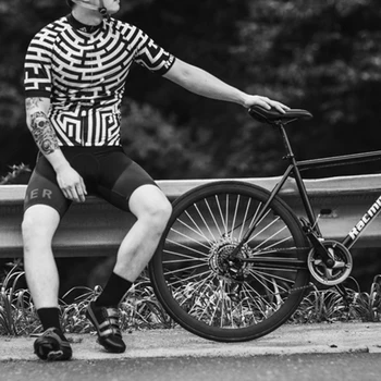 Racmmer 2018 Nefes Bisiklet Forması Yaz İleri Seviye Bisiklet Giyim Bisiklet Kısa Arasında Ciclismo Sportwear Bisiklet Giysileri #DX-29