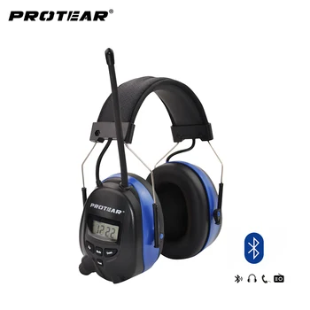 Lityum pil Bluetooth Kulaklık Elektronik Çekim Koruma FM/AM Radyo Taktik Koruyucu Kulak koruyucuları İşitme