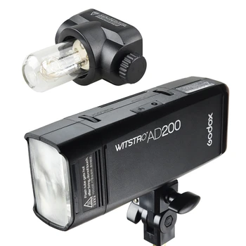 Godox AD200 Cep Flaş Flaş Yüksek-Canon Nikon Sony LED TTL Lityum Pil Paketi İçin fotoğraf hızı