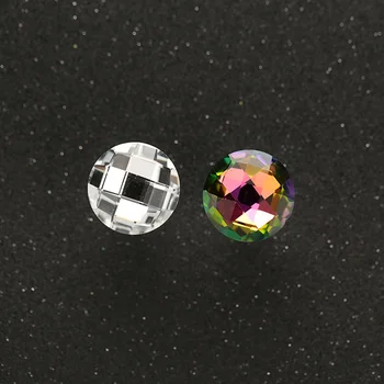 2018 50pcs Mobilya Donanım 30mm Kanepe Düğmeleri İç Dekorasyon Kesinti Kristal Şeffaf Metal Malzemeleri Aksesuarları